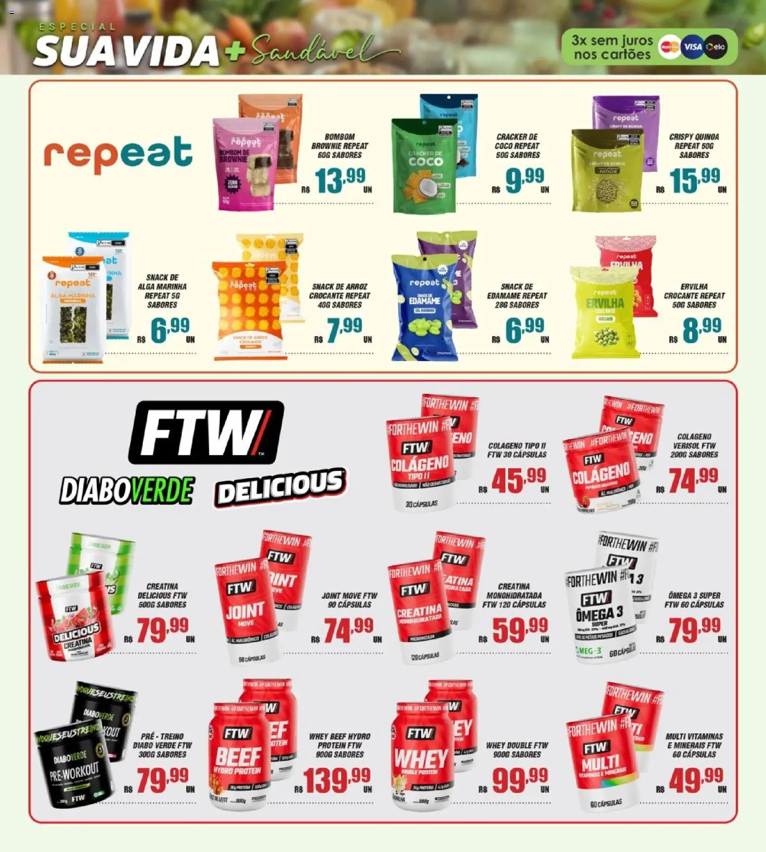 Violeta Supermercados Folheto - válido de 09.05.2026 | Página: 6 | Produtos: Ômega 3, Quinoa, Ervilha, Bombom
