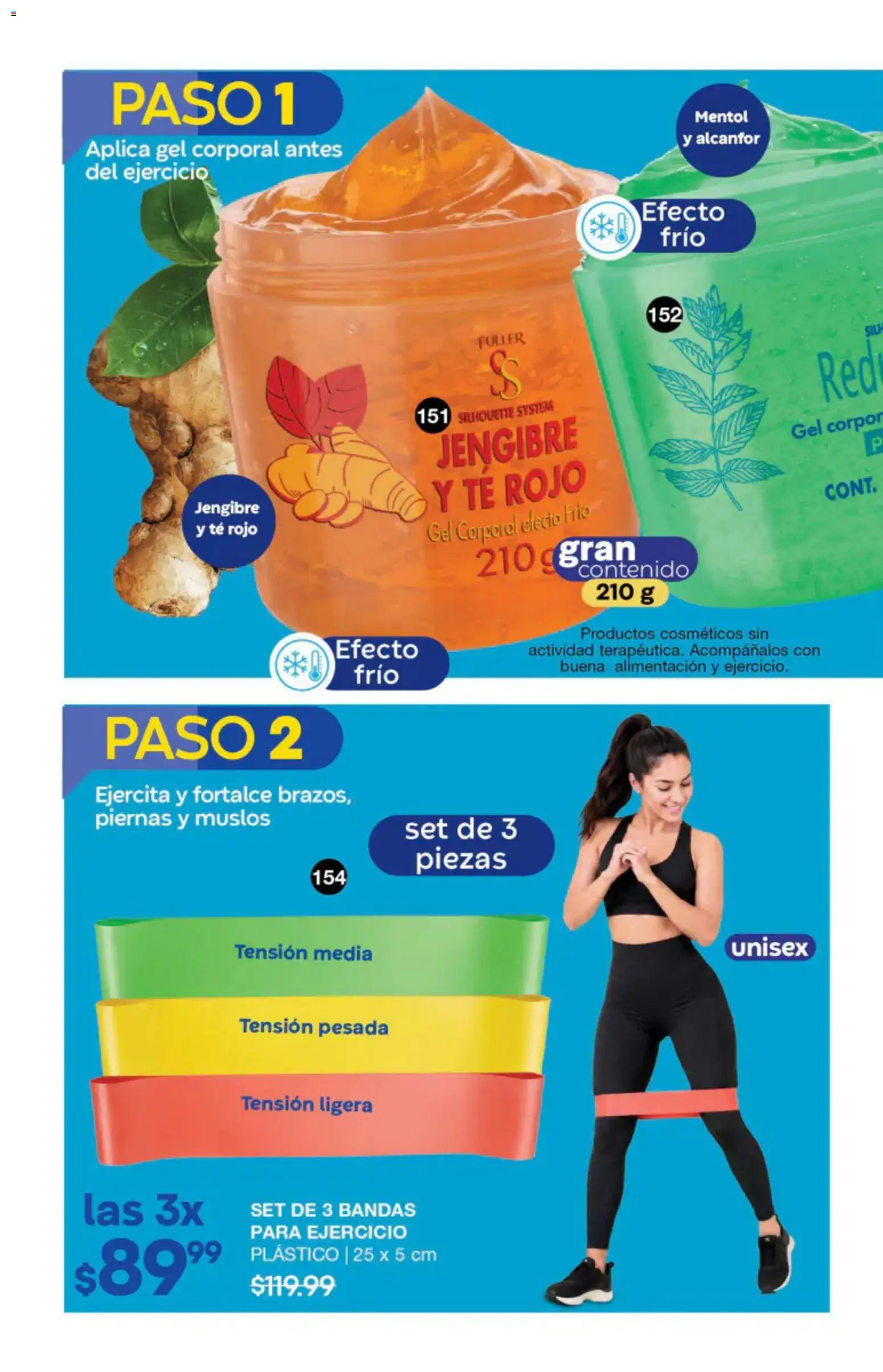 Nuevas ofertas de Fuller válidas en toda la República Mexicana desde el 08/07/2026. ¡Encuentra las mejores ofertas en Fuller campaña 7 2026! | Página: 66 | Productos: Gel corporal, Té