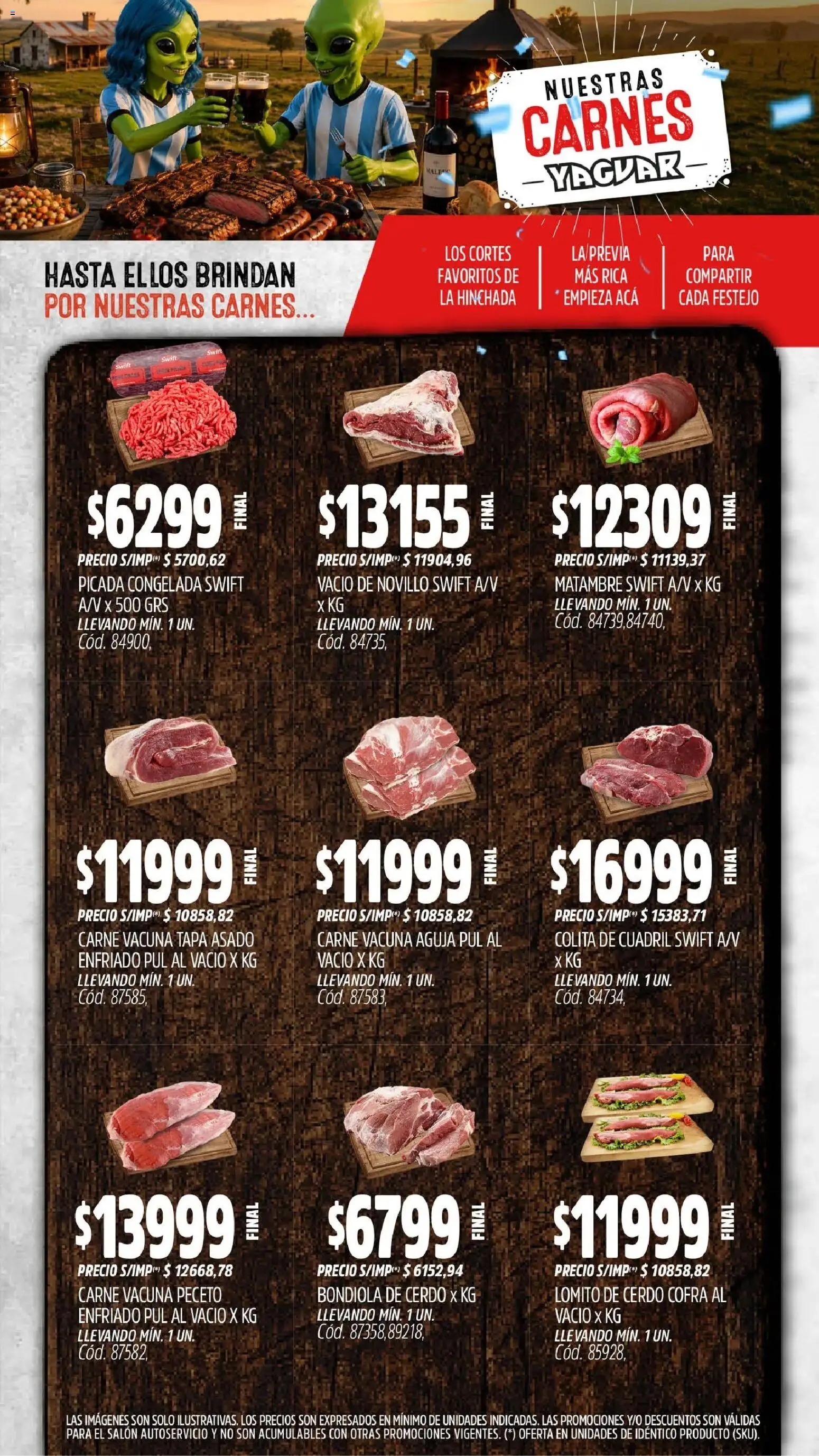 Yaguar - Oferta Semanal Misiones │ válido desde el 29/06/2026 | Página: 6 | Productos: Cerdo