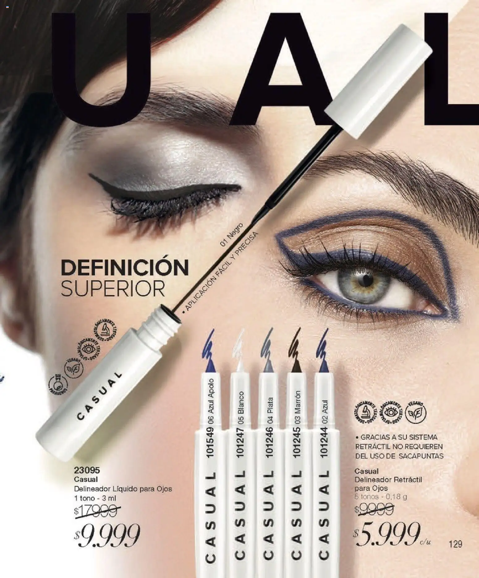 Violetta catálogo │ válido desde el 01.05.2026 | Página: 129 | Productos: Sacapuntas, Delineador