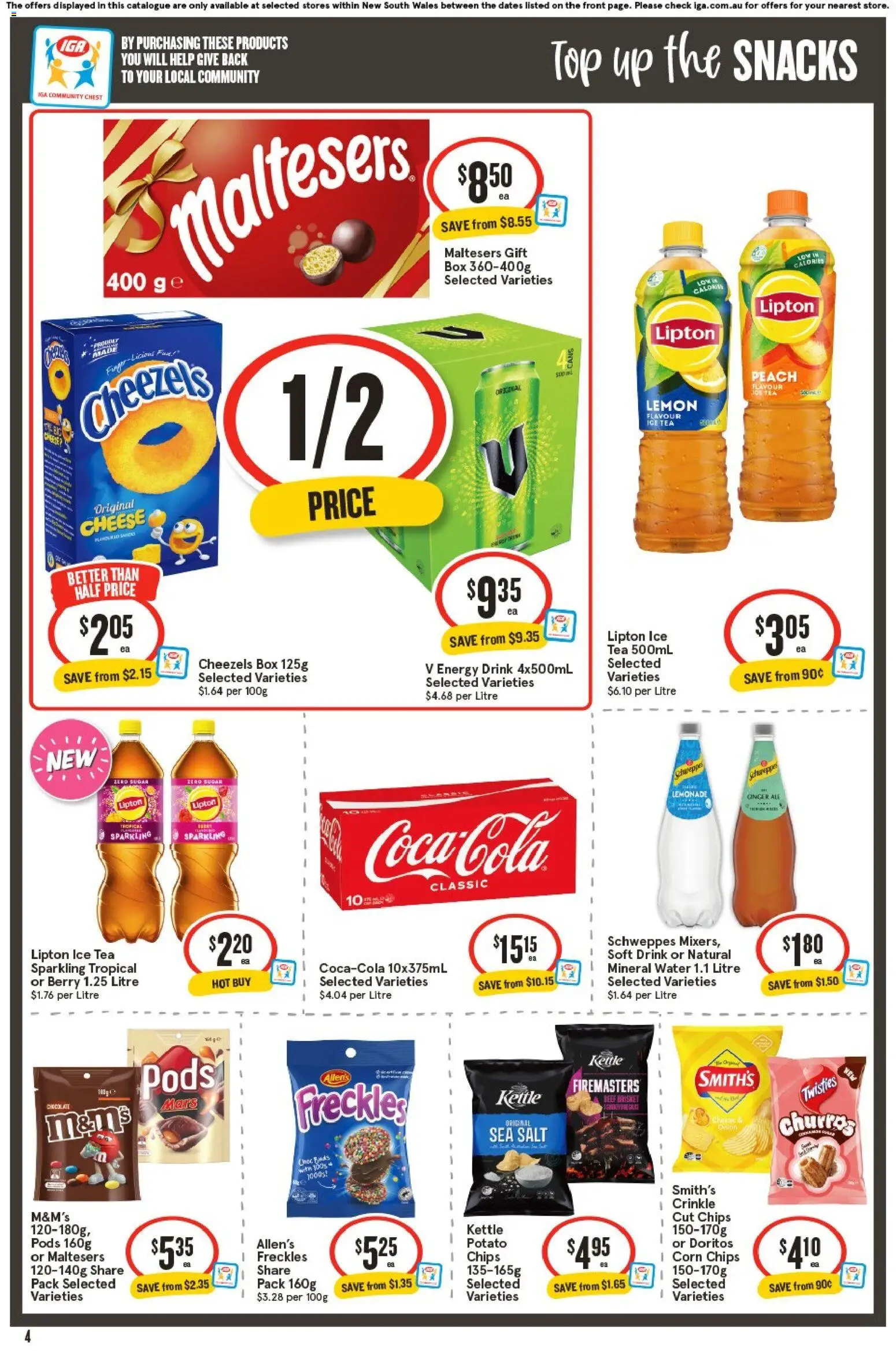 IGA catalogue - valid from 12/08/2026 | Page: 5 | Products: Corn, Ginger, Salt, Sugar