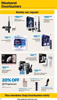 Preview of Sam's Club weekly ads valid from 07/22/2026 | Page: 4 | Products: Brush, Toothbrush