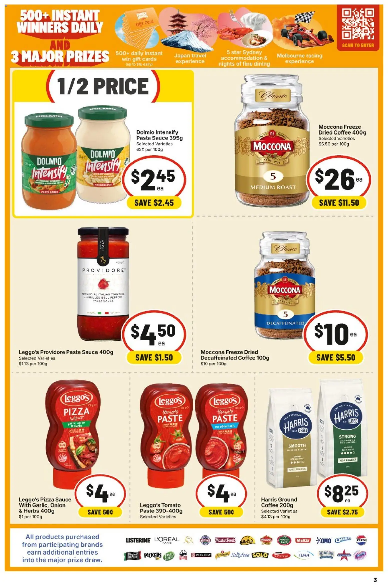 IGA catalogue - valid from 15/07/2026 | Page: 4 | Products: Coffee, Salt, Pepper, Moccona