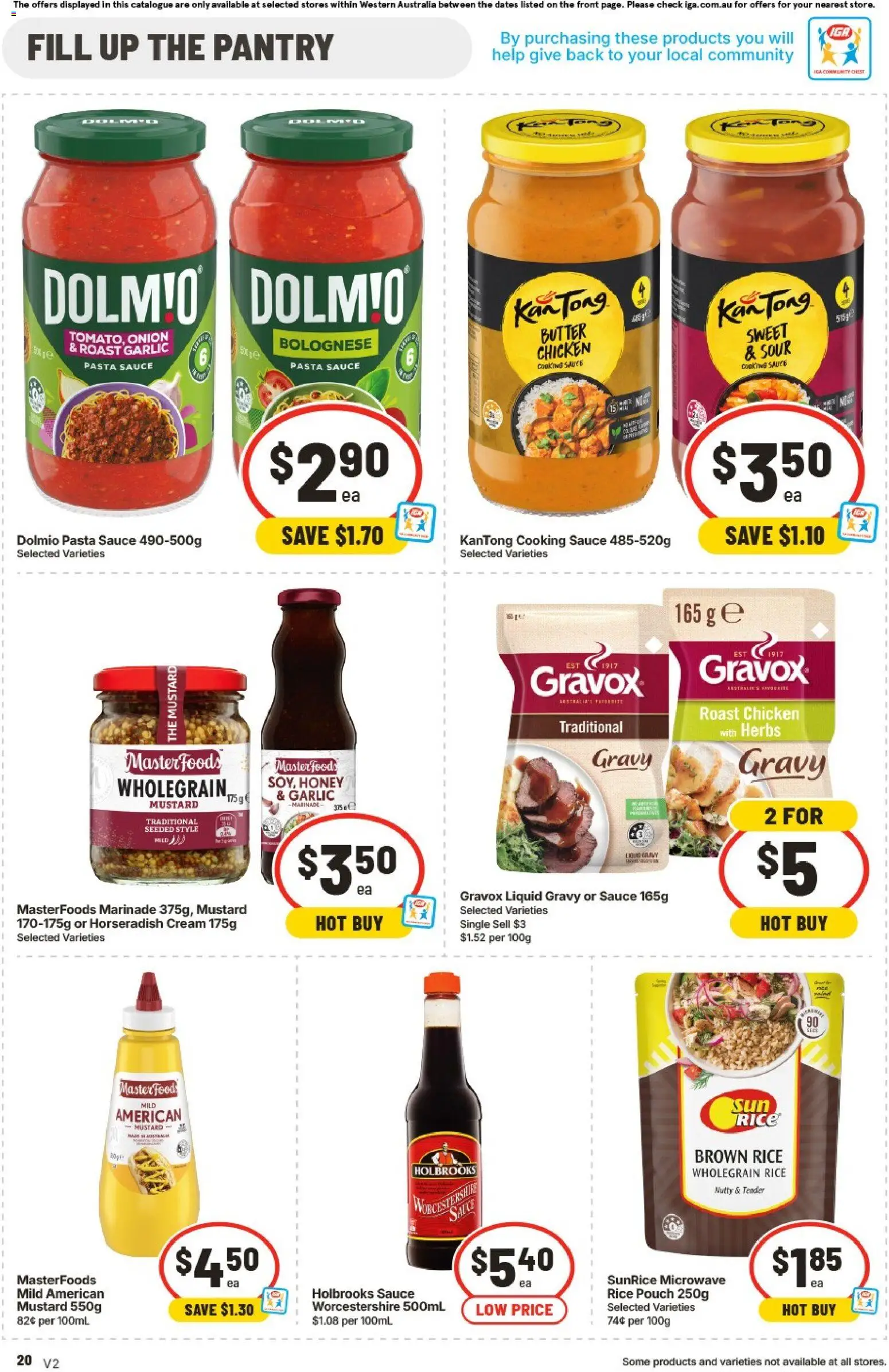 IGA catalogue - valid from 12/08/2026 | Page: 20 | Products: Honey, Chicken, Roast, Microwave