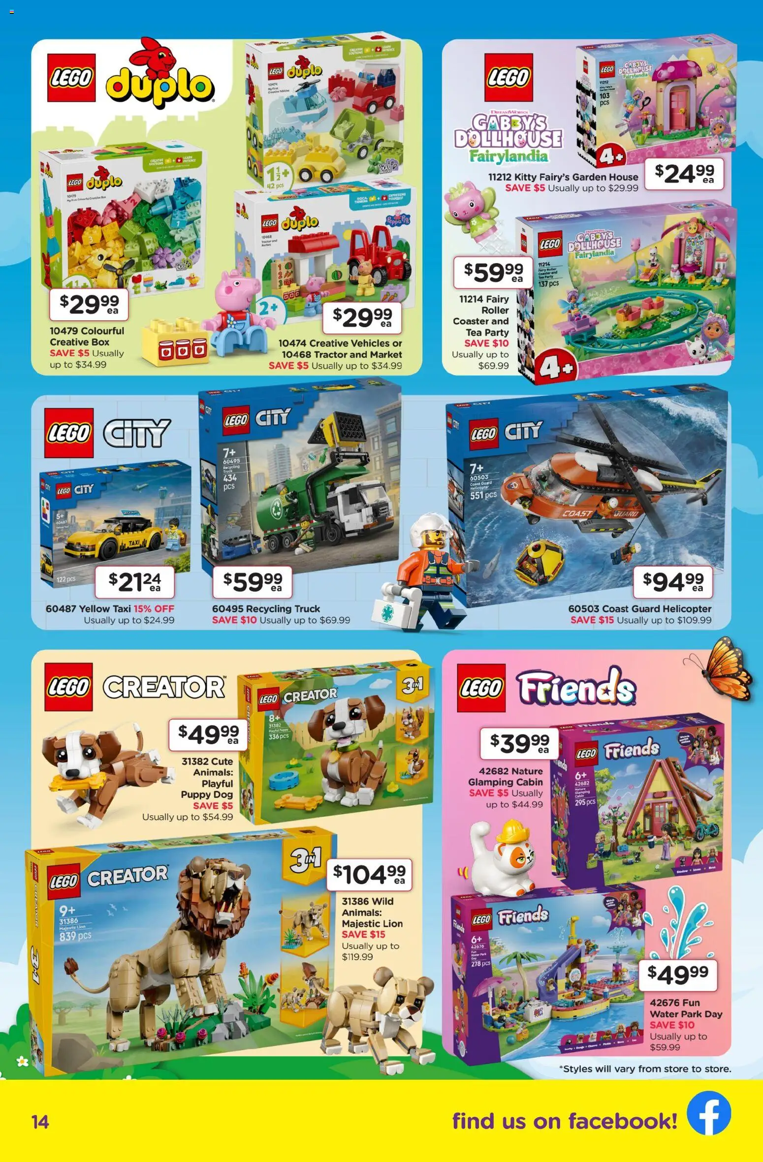 Toyworld catalogue - valid from 22/09/2026 | Page: 14 | Products: LEGO, LEGO Friends, LEGO DUPLO, Dollhouse