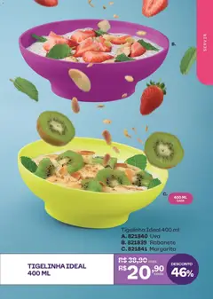 Tupperware catálogo Vitrine 09 - Pré-Visualização do folheto da loja Tupperware, válido de 01/09/2026 | Página: 11 | Produtos: Rabanete, Uva