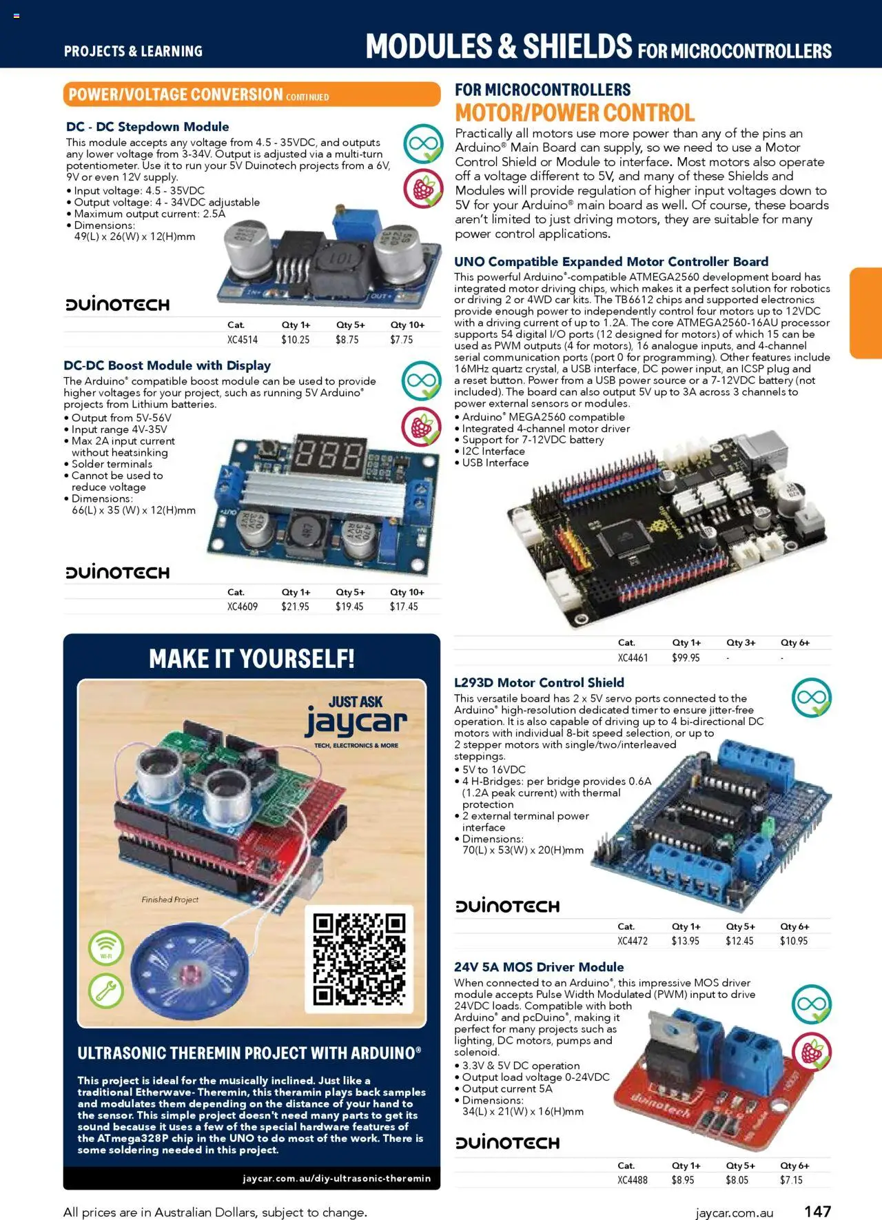 Jaycar catalogue - valid from 09/07/2025 | Page: 147 | Products: Pumps, Digital, Usb, Timer