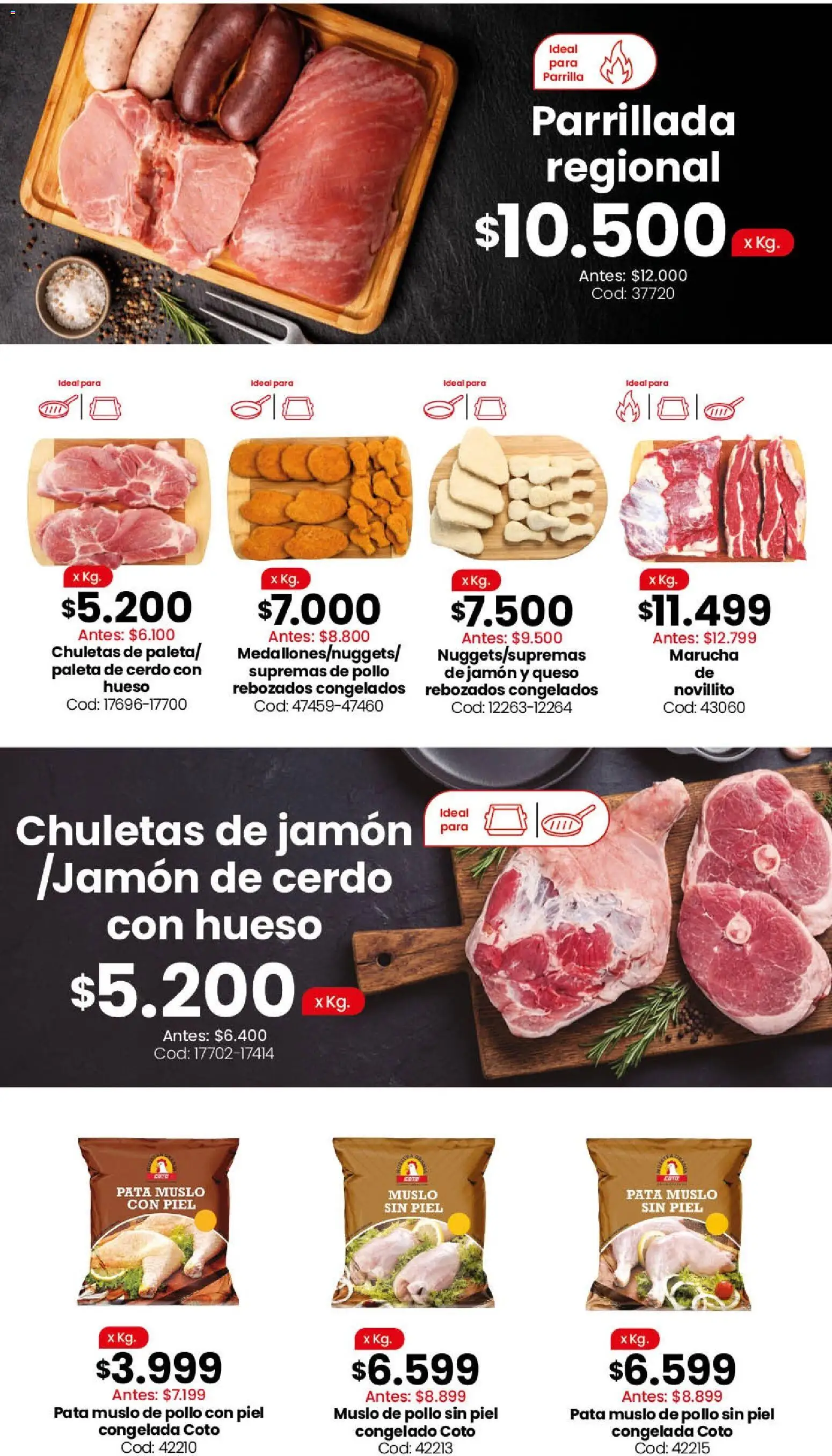 Coto - Carnes, verduras, pescadería, frescos y elaborados │ válido desde el 15.06.2026 | Página: 2 | Productos: Pollo, Paleta, Queso, Cerdo