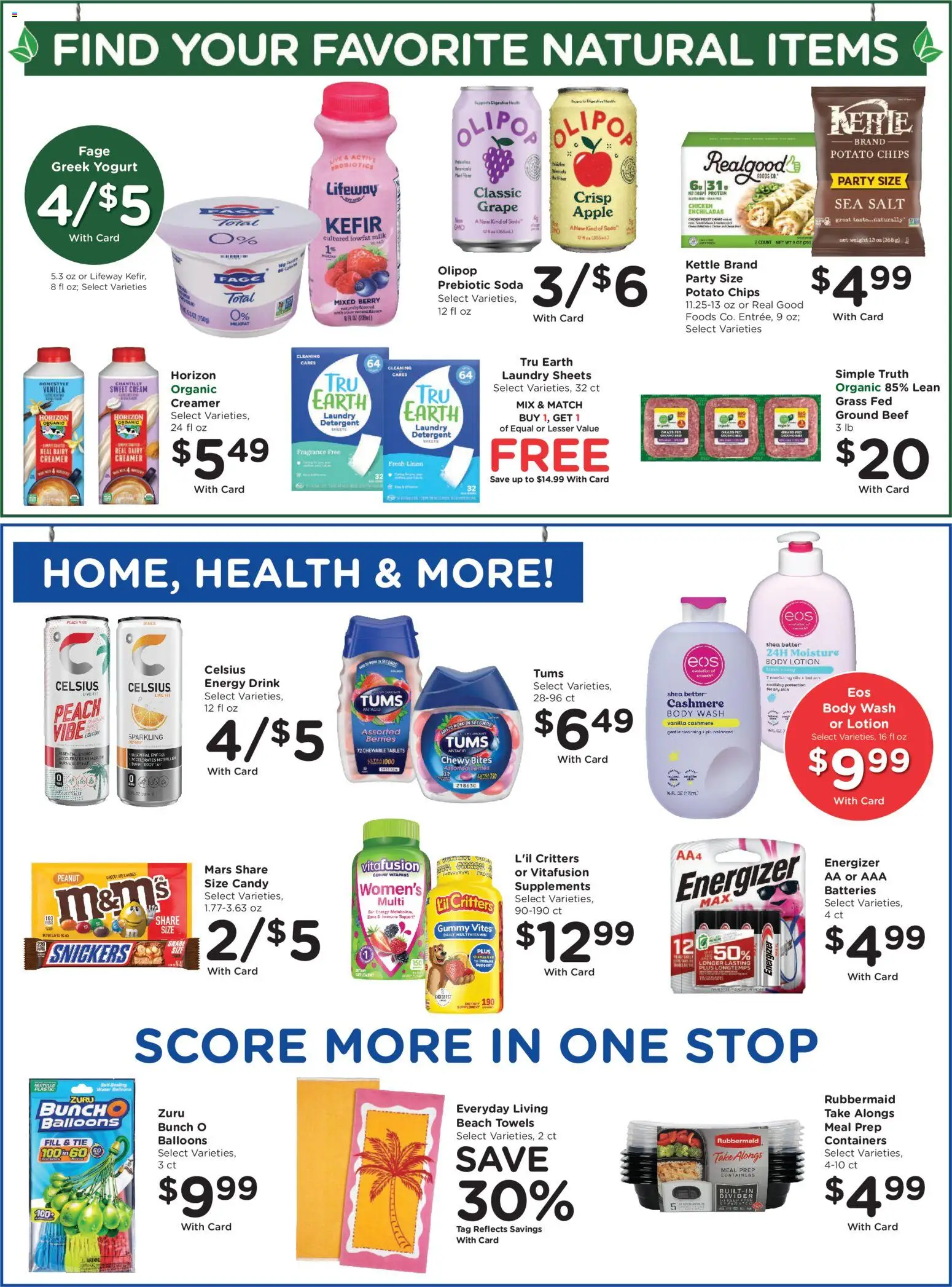 Dillons Weekly Ad - valid from 06.05.2026 | Page: 8 | Products: Beef, Cream, Water, Weight