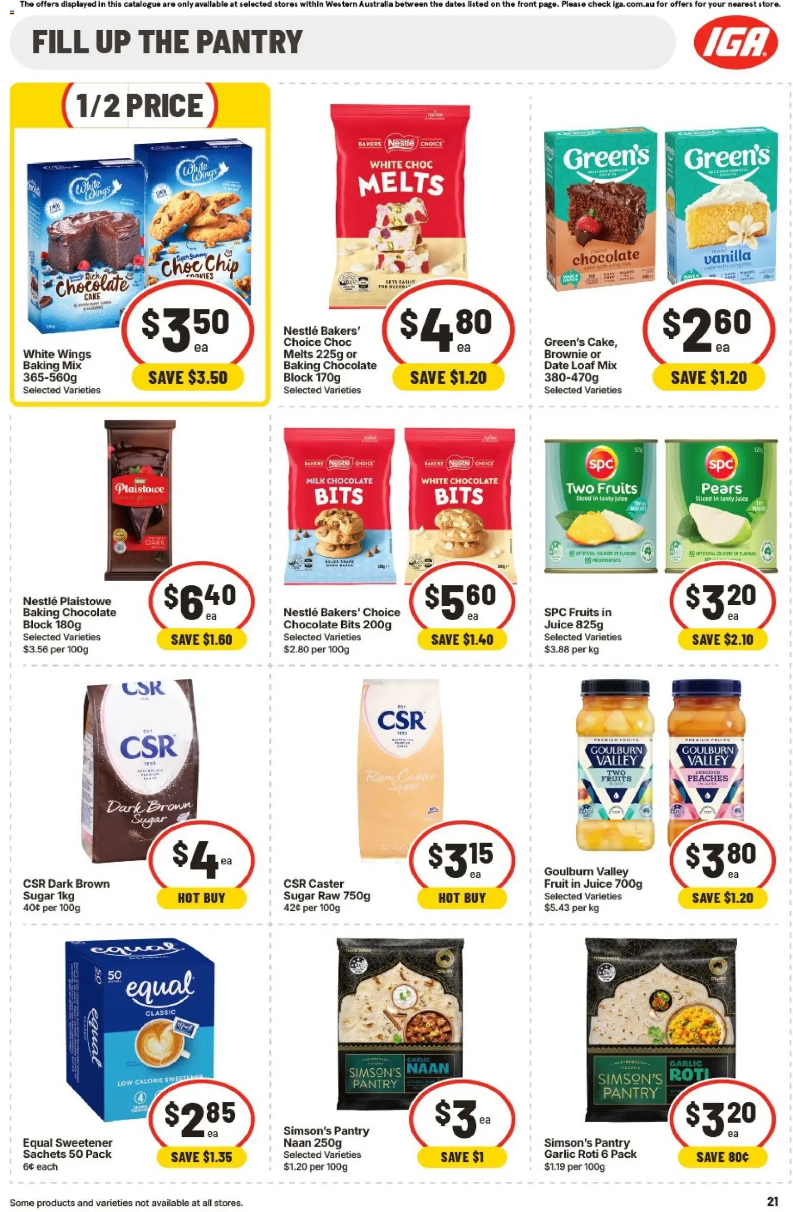 IGA catalogue - valid from 21/10/2026 | Page: 21