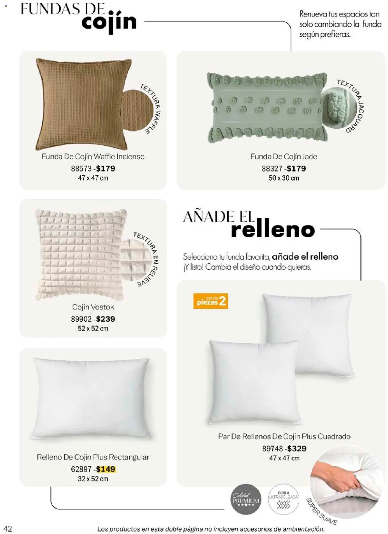 Nuevas ofertas de Vianney válidas en toda la República Mexicana desde el 14/09/2026. ¡Encuentra las mejores ofertas en Vianney catálogo Biasi! | Página: 44 | Productos: Funda