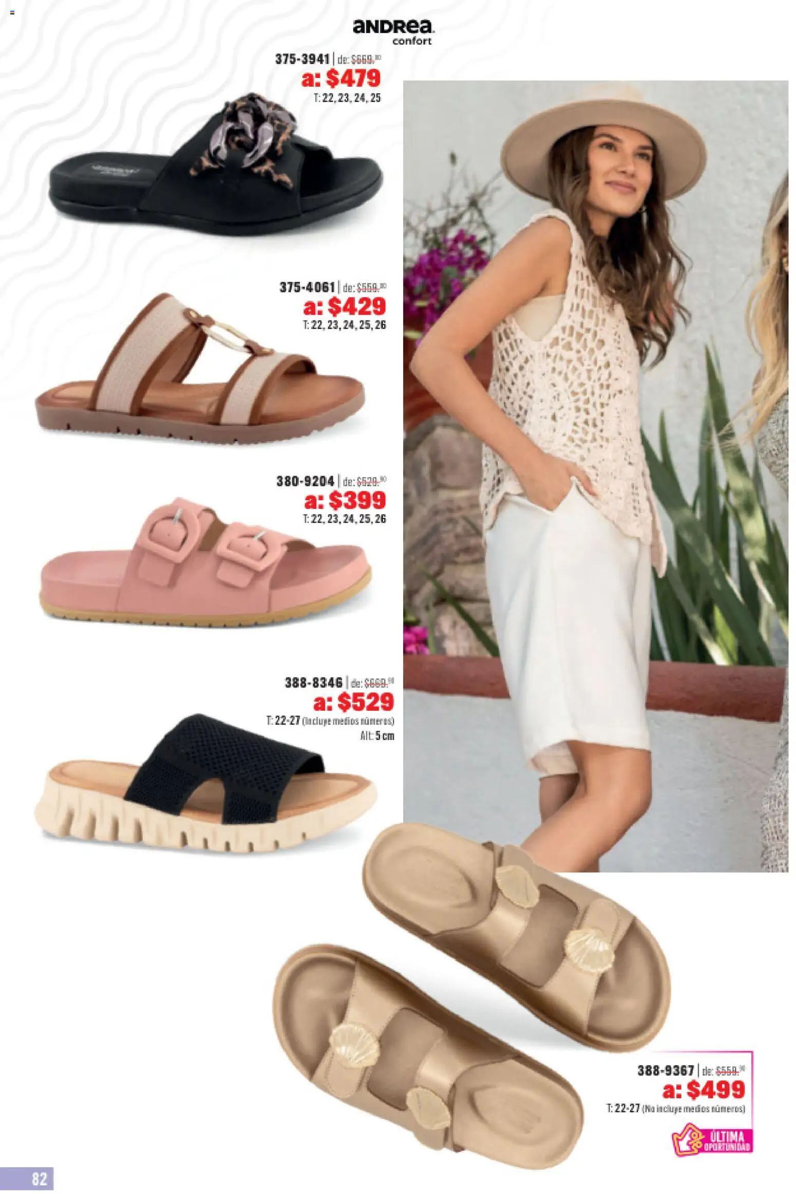 Nuevas ofertas de Andrea válidas en toda la República Mexicana desde el 31.05.2026. ¡Encuentra las mejores ofertas en Andrea catálogo Outlet! | Página: 82