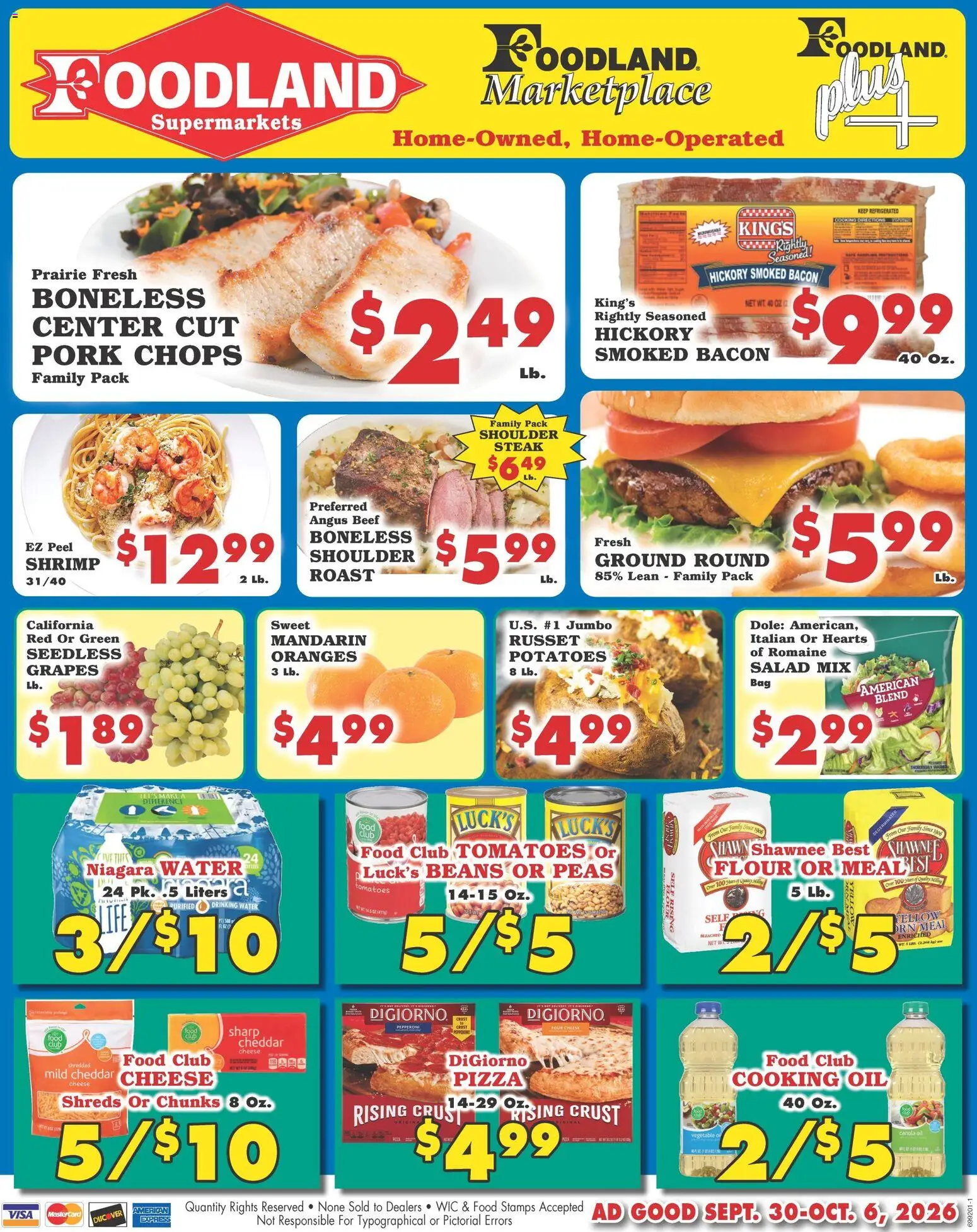 Foodland Supermarkets Wednesday, September 30