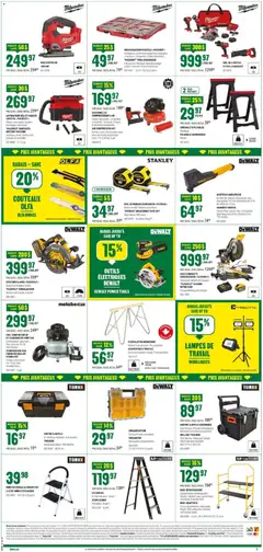 Preview of BMR weekly flyer / circulaire from shop BMR valid from Oct 1, 2026 | Page: 4 | Products: Case, Air compressor, Knives, Battery
