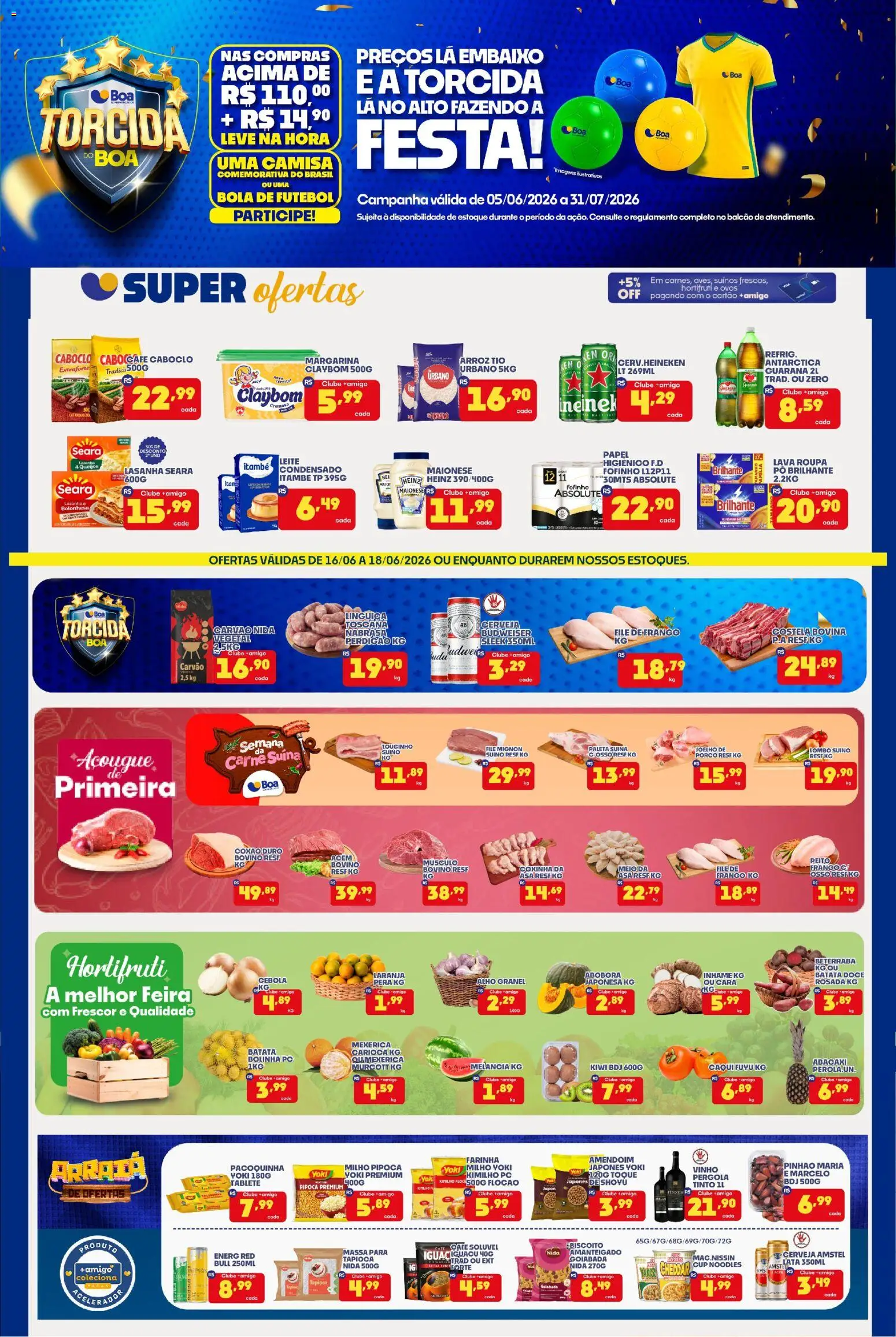 Boa Supermercados Folheto - válido de 16.06.2026 | Página: 1