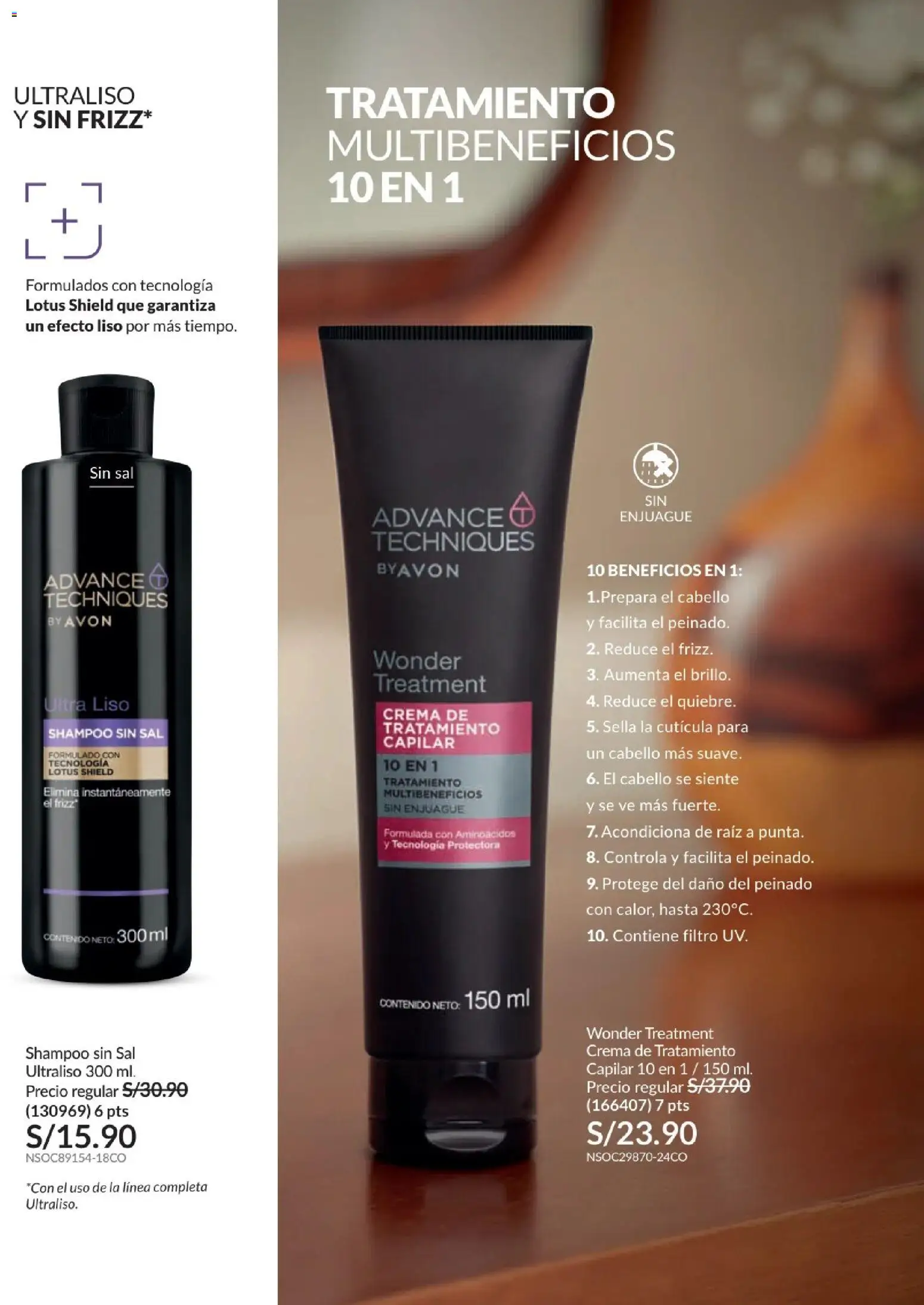 Catálogo Avon válido desde 21/04/2026 | Página: 175 | Productos: Shampoo, Crema