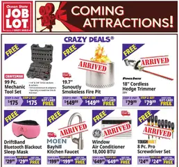 Preview of Ocean State Job Lot weekly ads valid from 09/17/2026