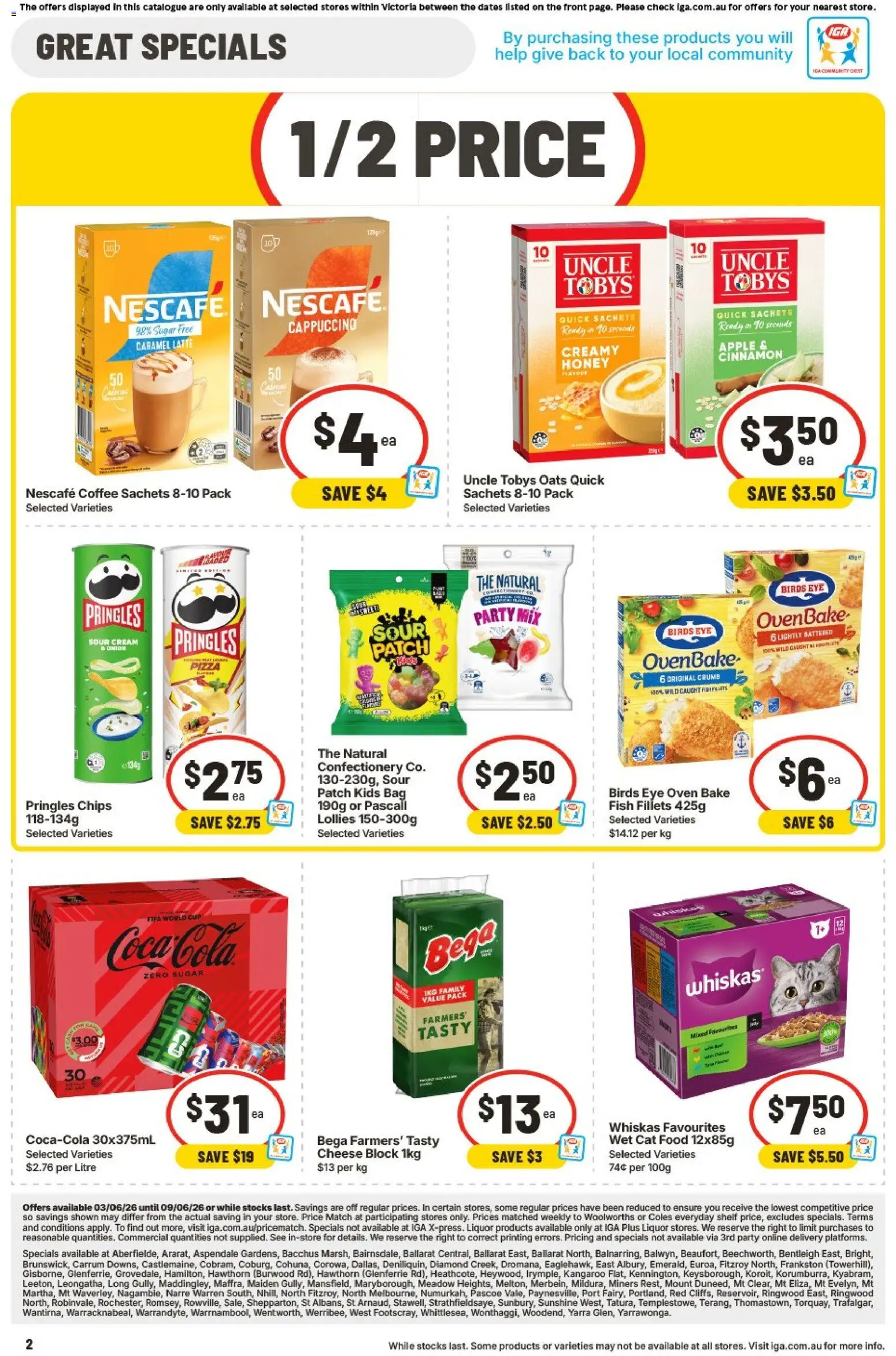 IGA catalogue - valid from 03.06.2026 | Page: 2 | Products: Turkey, Pizza, Bag, Oven