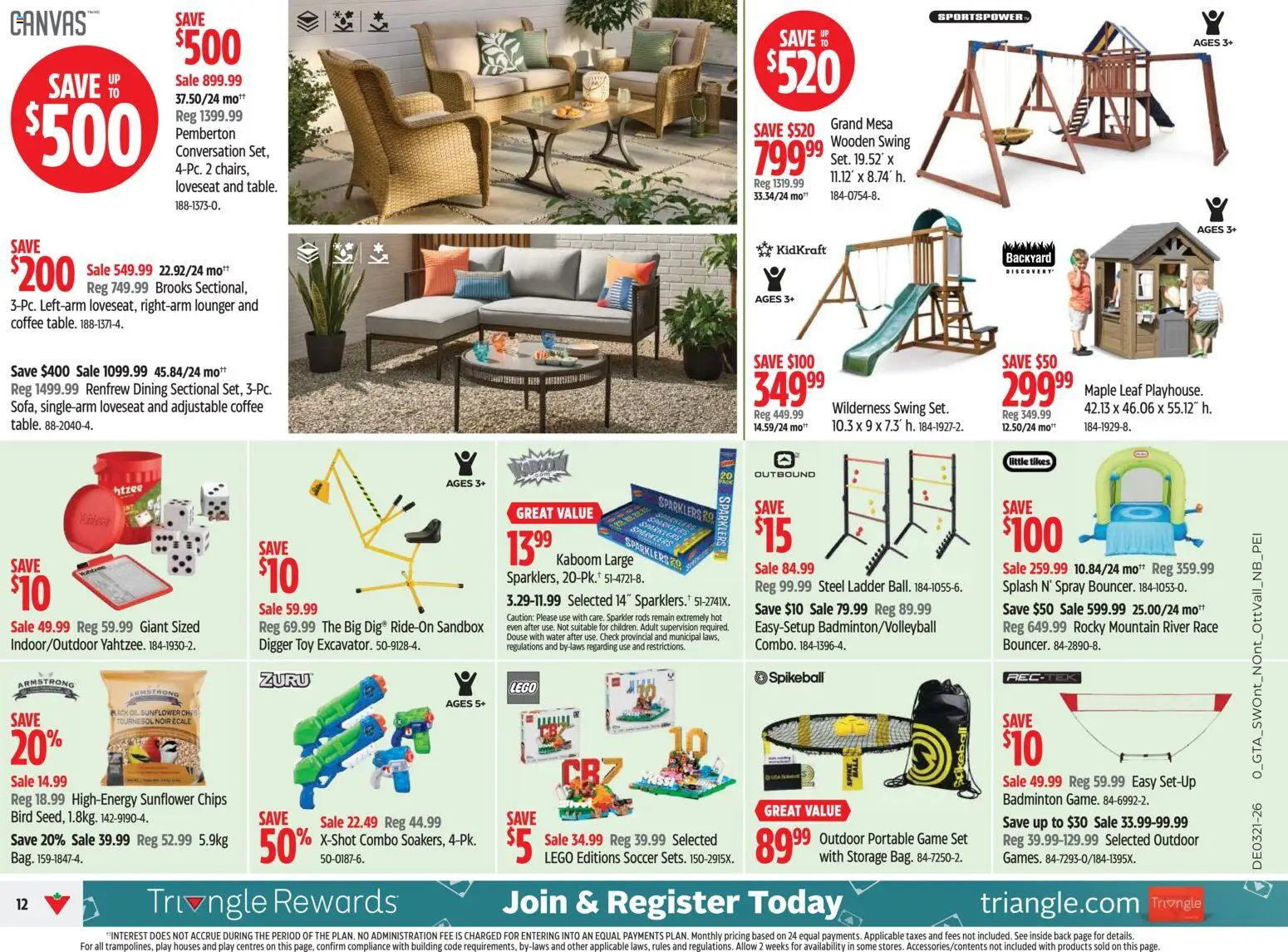 Canadian Tire flyer valid from 21.05.2026 | Page: 12 | Products: Chips, Game, Oil, Coffee