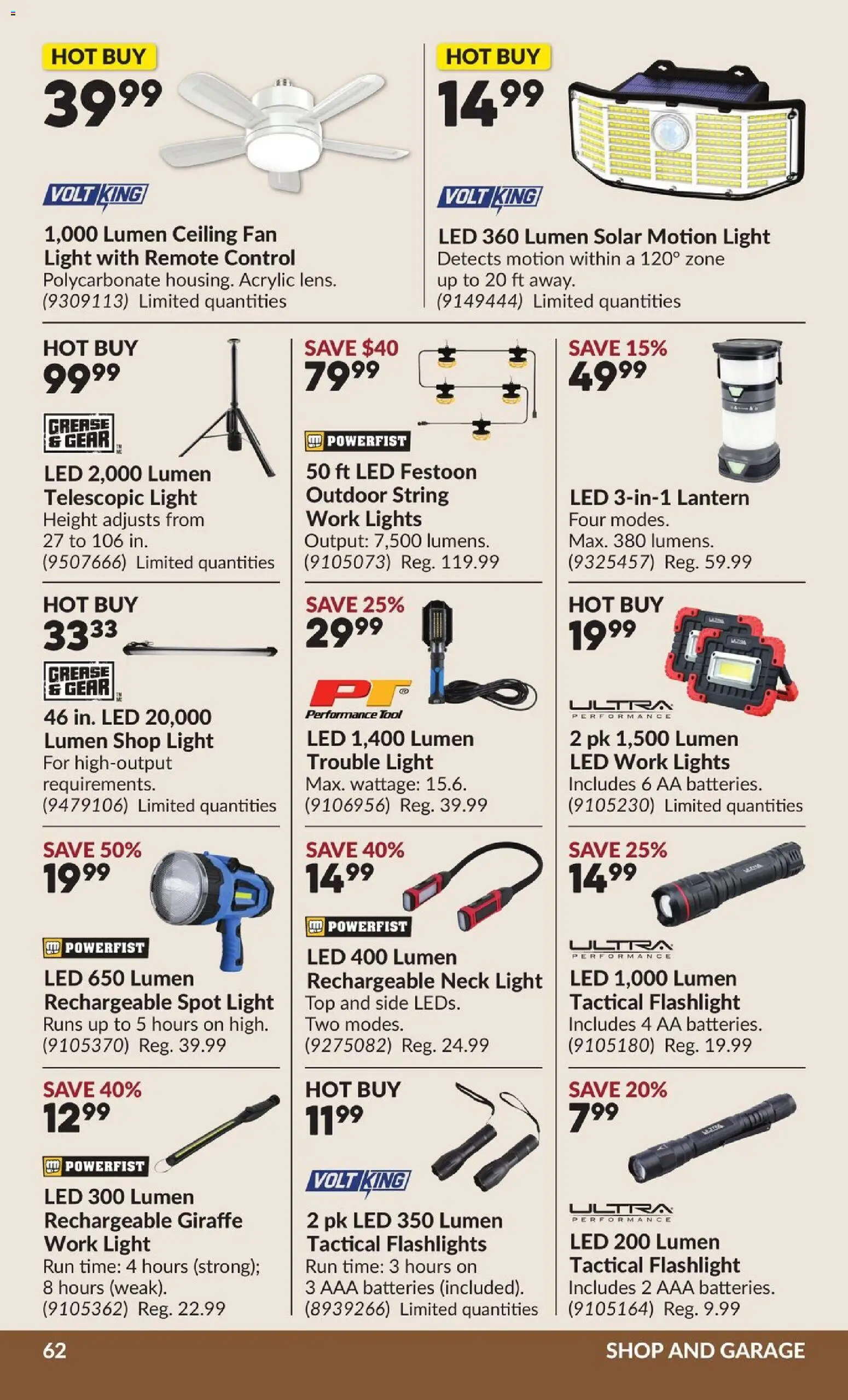 Princess Auto flyer valid from Jul 28, 2026 | Page: 67 | Products: Fan
