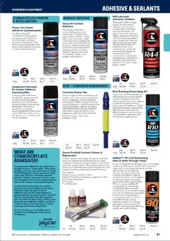 Preview of Engineering & Scientific Catalogue 2026/2027 - valid from 31/08/2026 | Page: 79 | Products: Cloth, Brush, Oil, Applicators