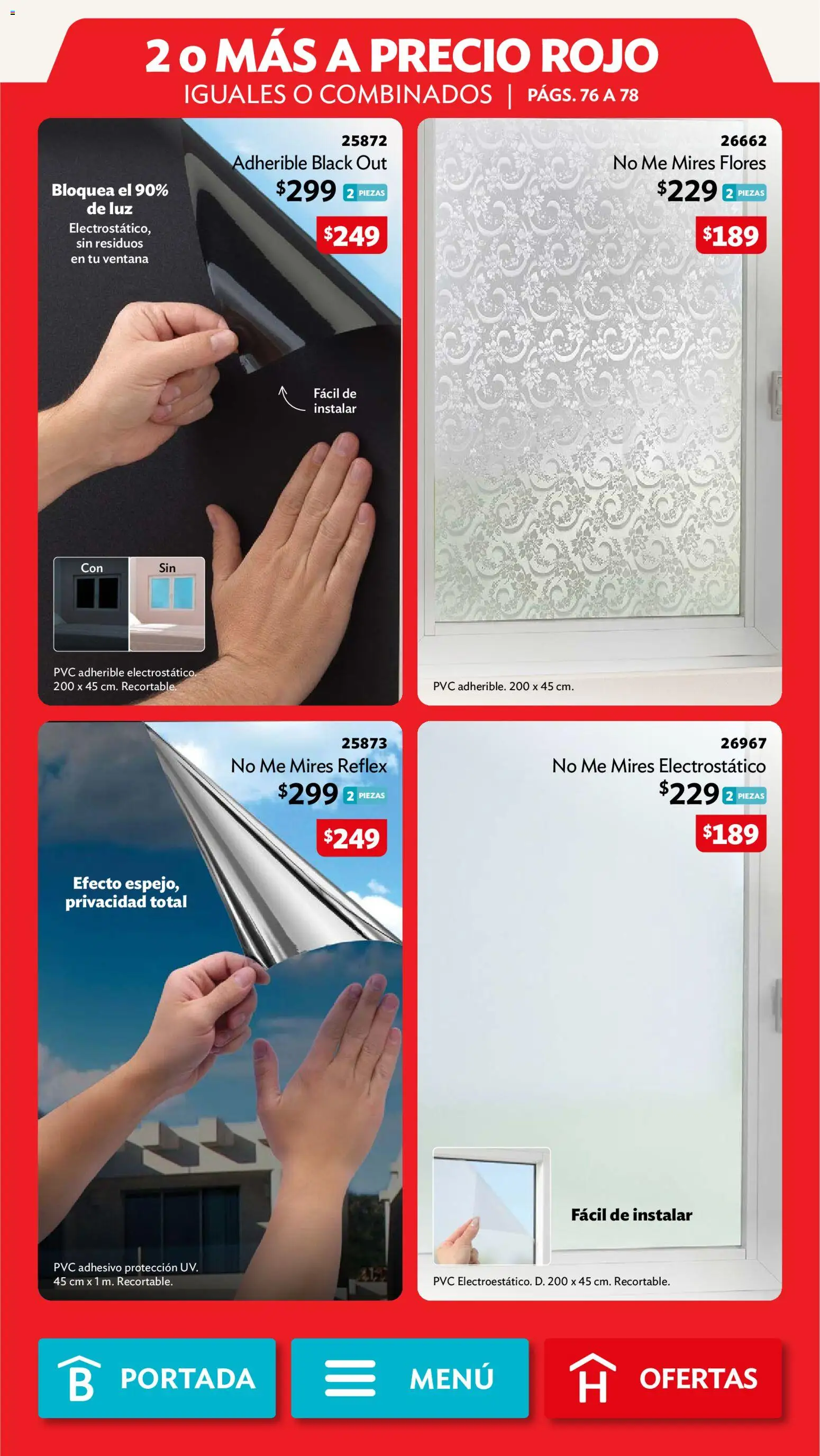 Nuevas ofertas de Betterware válidas en toda la República Mexicana desde el 31/08/2026. ¡Encuentra las mejores ofertas en Betterware campaña 9 2026! | Página: 78 | Productos: Flores