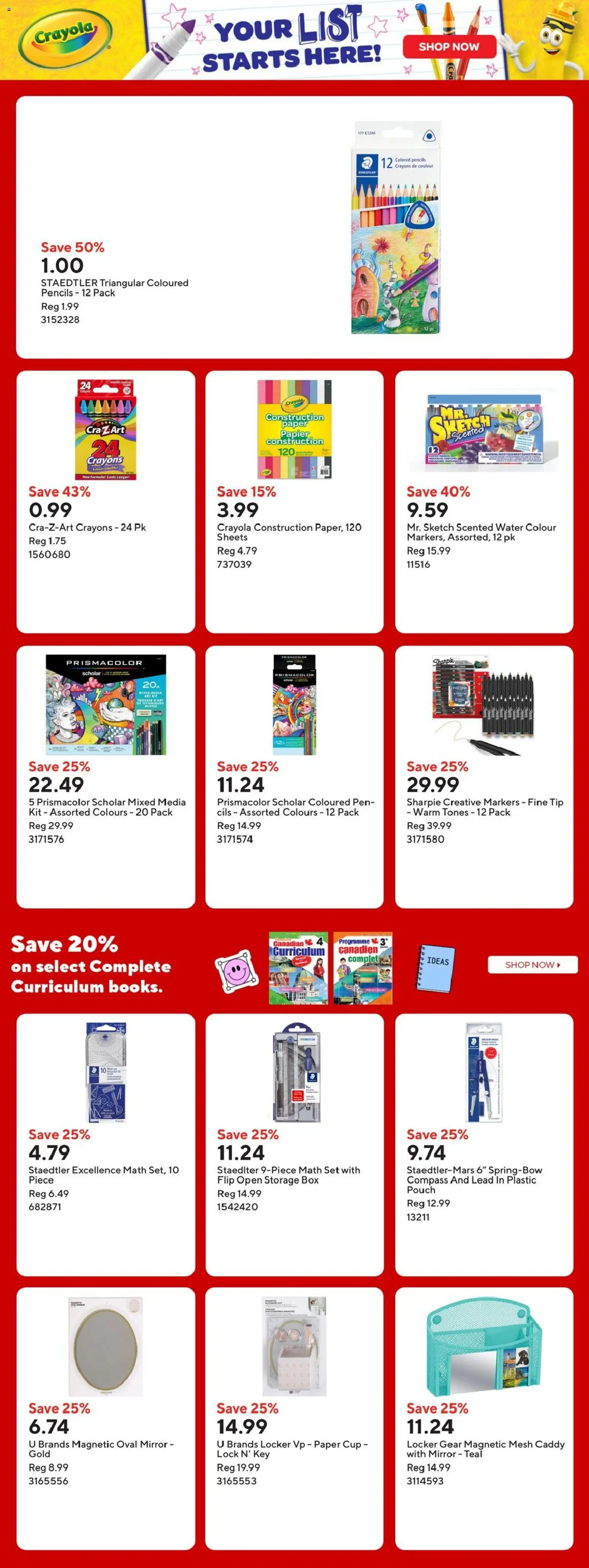 Staples flyer valid from Aug 14, 2026 | Page: 8