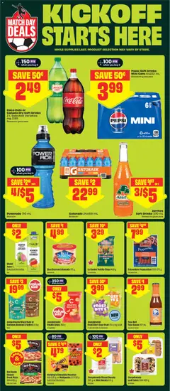 Preview of FreshCo weekly flyer / circulaire from shop FreshCo valid from Jul 16, 2026 | Page: 6 | Products: Chips, Nuts, Pizza, Juice