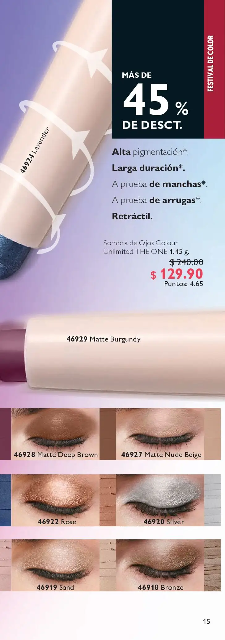 Nuevas ofertas de Oriflame válidas en toda la República Mexicana desde el 09.05.2026. ¡Encuentra las mejores ofertas en Oriflame campaña 7 2026! | Página: 33 | Productos: Serum, Brillo