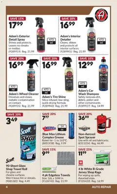 Preview of Princess Auto flyer - 2 Week Sale! from shop Princess Auto valid from Jun 30, 2026 | Page: 9 | Products: Shampoo, Oil