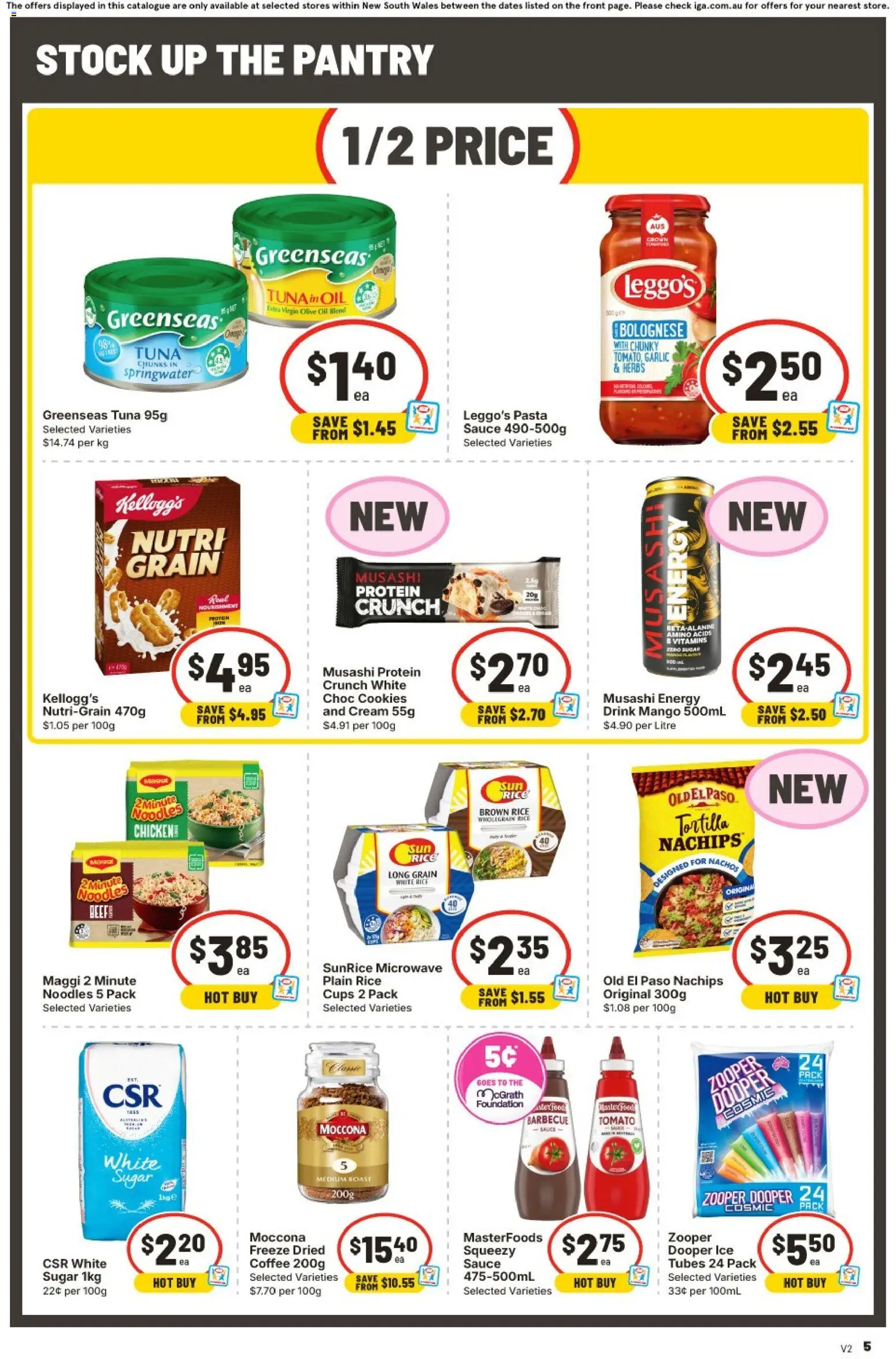 IGA catalogue - valid from 16/09/2026 | Page: 6 | Products: Food, Noodles, Sugar, Tomato