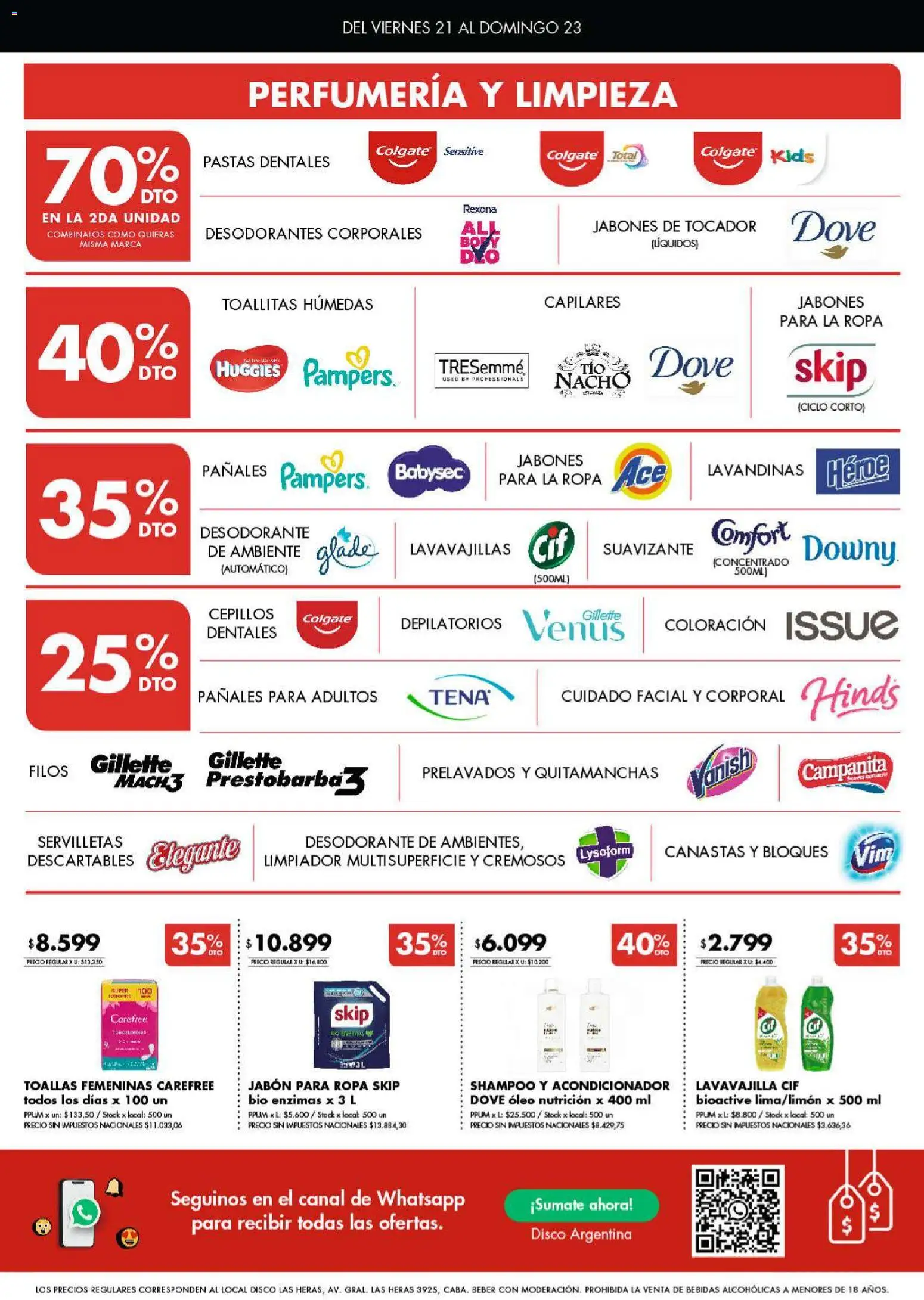 Disco ofertas │ válido desde el 20/08/2026 | Página: 6 | Productos: Lavavajillas, Toallitas húmedas, Limpiador, Pañales