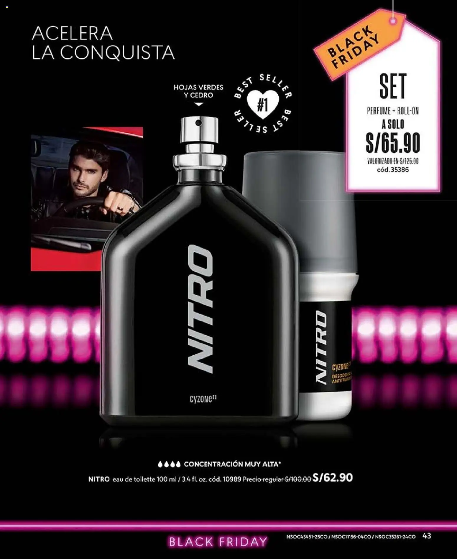 Catálogo CyZone válido desde 03/10/2026 | Página: 43 | Productos: Perfume, EAU de Toilette