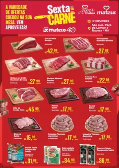 Mateus ofertas Sexta da Carne - Pré-Visualização do folheto da loja Mateus, válido de 01.05.2026