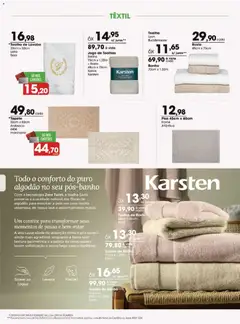 Zaffari ofertas Bazar Outubro - Pré-Visualização do folheto da loja Zaffari, válido de 01/10/2026 | Página: 5 | Produtos: Piso, Toalha de banho, Bourbon, Algodão
