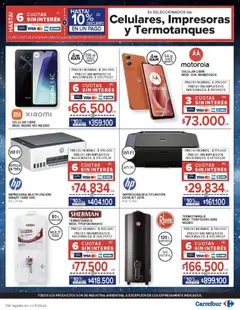 Vista previa Carrefour ofertas válido desde el 07/07/2026 | Página: 32 | Productos: Impresora, Botella, Termotanque