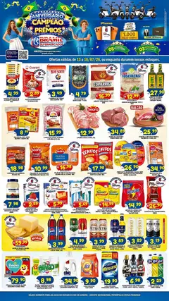 Bramil Supermercados - Ofertas da semana - Pré-Visualização do folheto da loja Bramil Supermercados, válido de 13/07/2026
