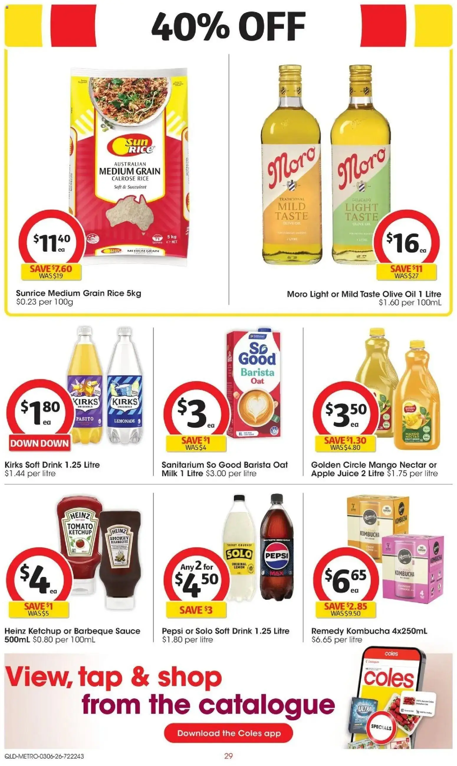 Coles catalogue - valid from 02.06.2026 | Page: 29 | Products: Light, Oil, Olive oil, Mango
