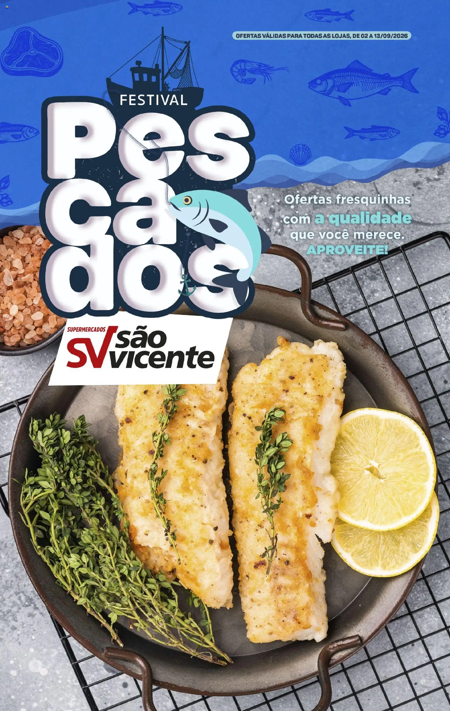 Supermercados São Vicente Folheto - válido de 02/09/2026 | Página: 1