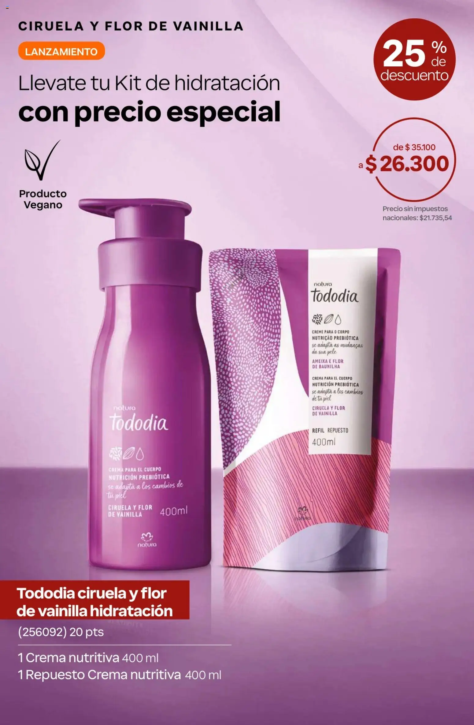 Catálogo Natura Ciclo 7 │ válido desde el 06.05.2026 | Página: 176 | Productos: Crema para el cuerpo, Crema