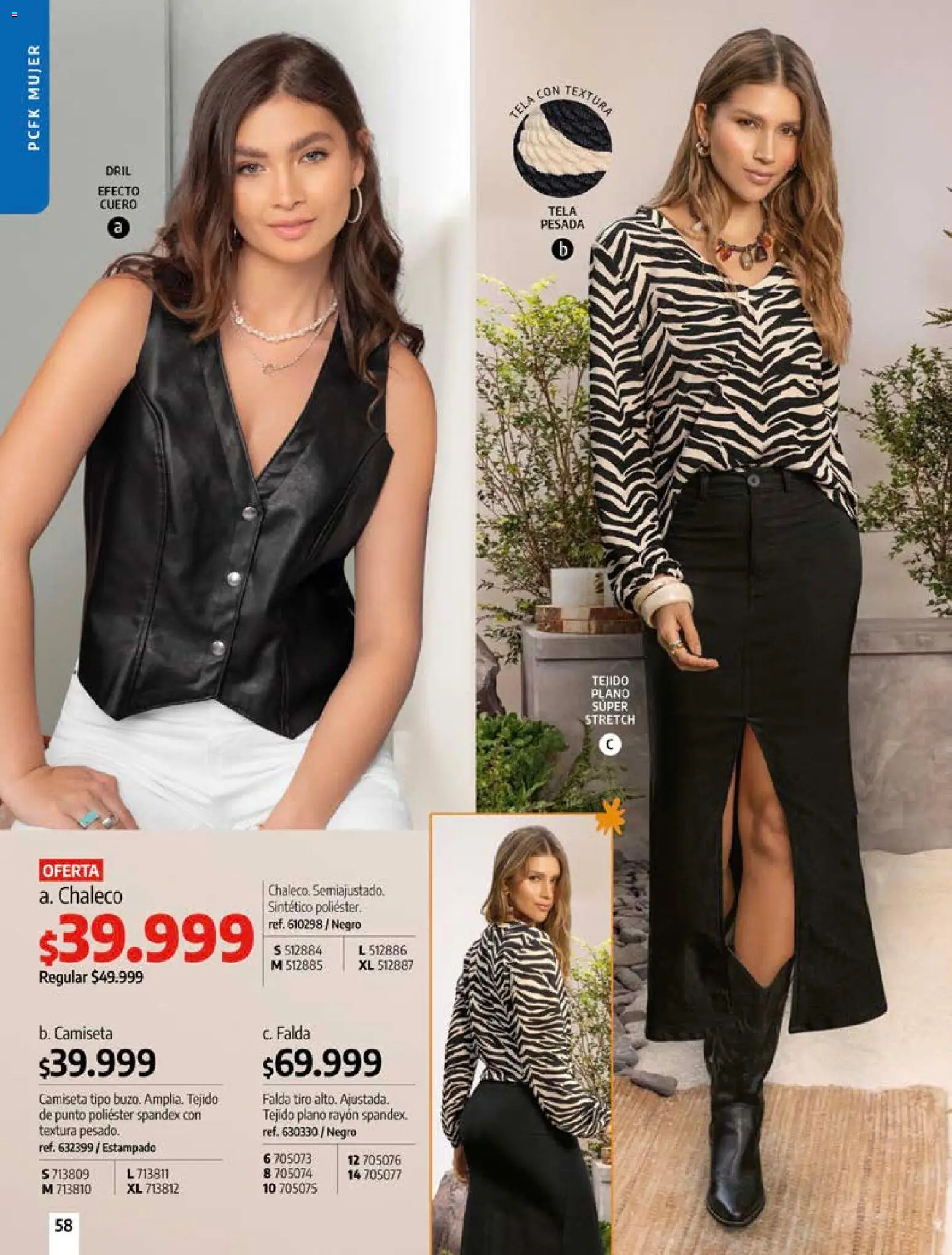 Pacifika revista - valida desde el 03.06.2026 | Página: 59 | Productos: Falda, Camiseta, Chaleco