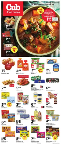 Preview of Cub Foods weekly ads valid from 10/18/2026