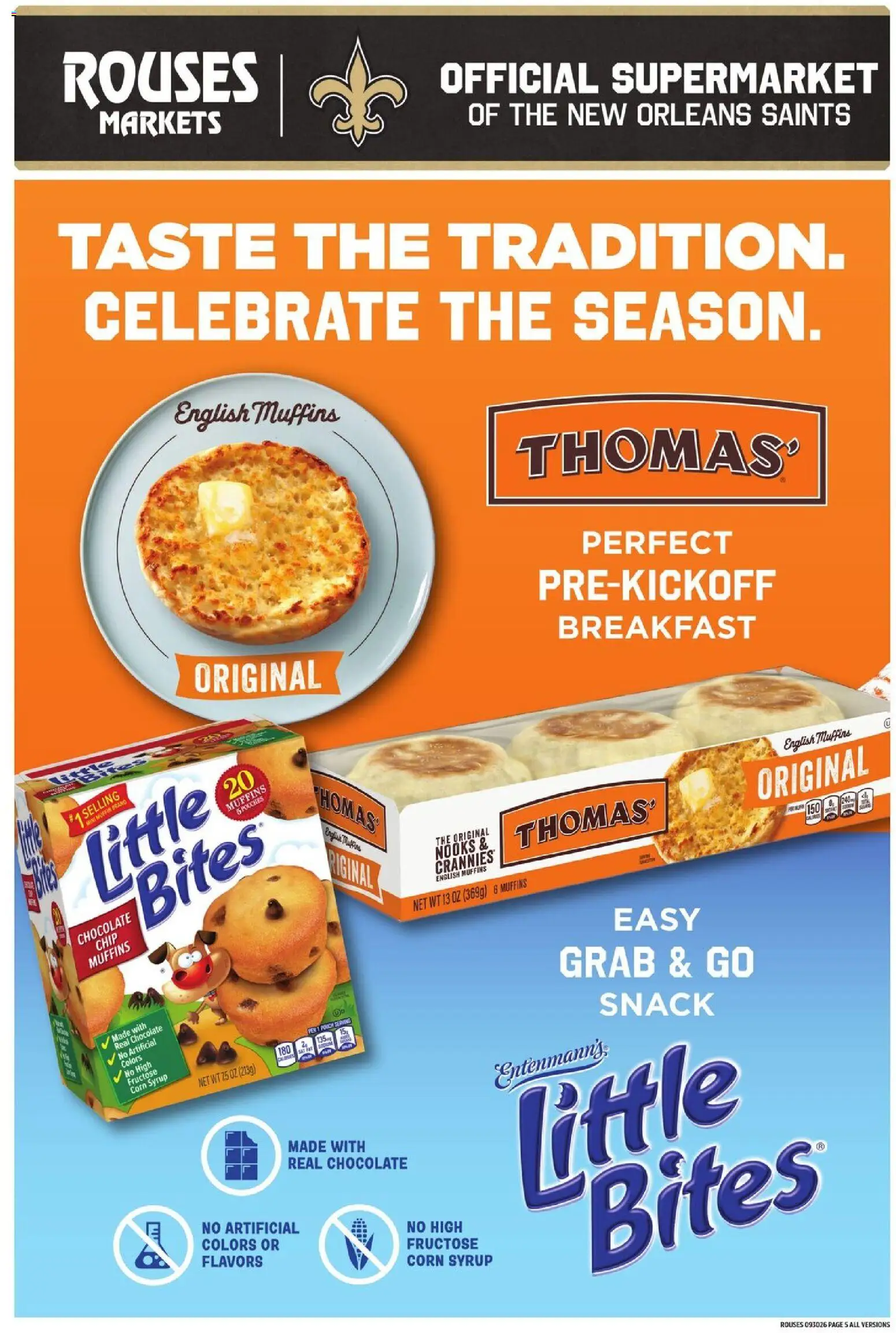 Rouses Weekly Ad - valid from 09/30/2026 | Page: 9 | Products: Corn, Syrup, Chocolate, Muffins