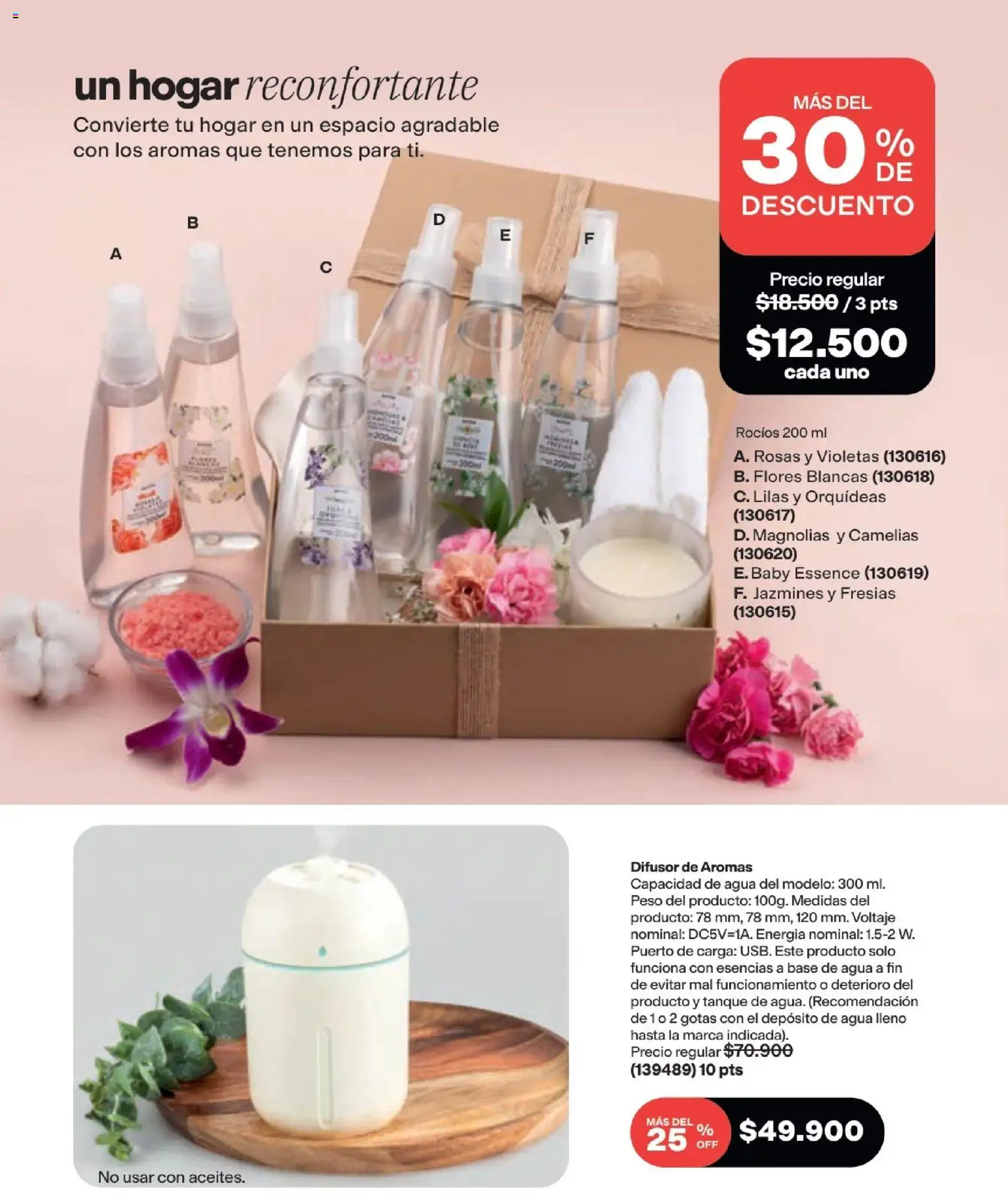 Avon revista - valida desde el 16/08/2026 | Página: 173 | Productos: Agua, Esencias, Flores, Peso