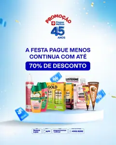 Pague Menos - Catálogo atual - Pré-Visualização do folheto da loja Pague Menos, válido de 25.05.2026