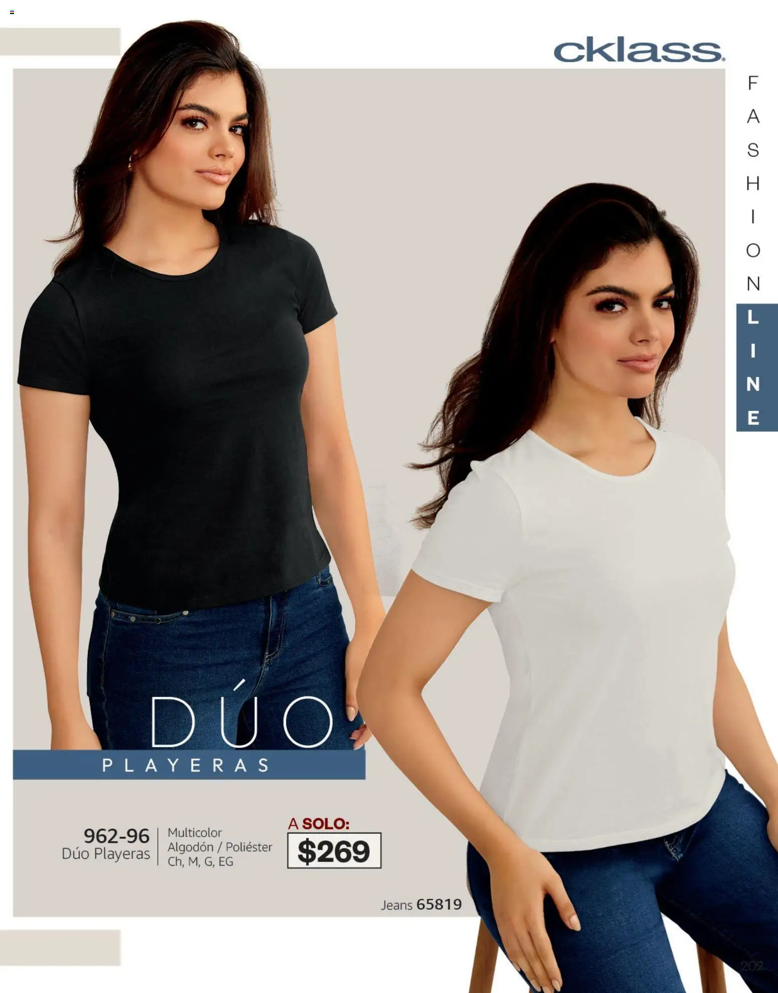 Nuevas ofertas de Cklass válidas en toda la República Mexicana desde el 08/07/2026. ¡Encuentra las mejores ofertas en Cklass catálogo Otoño Invierno! | Página: 205 | Productos: Algodón