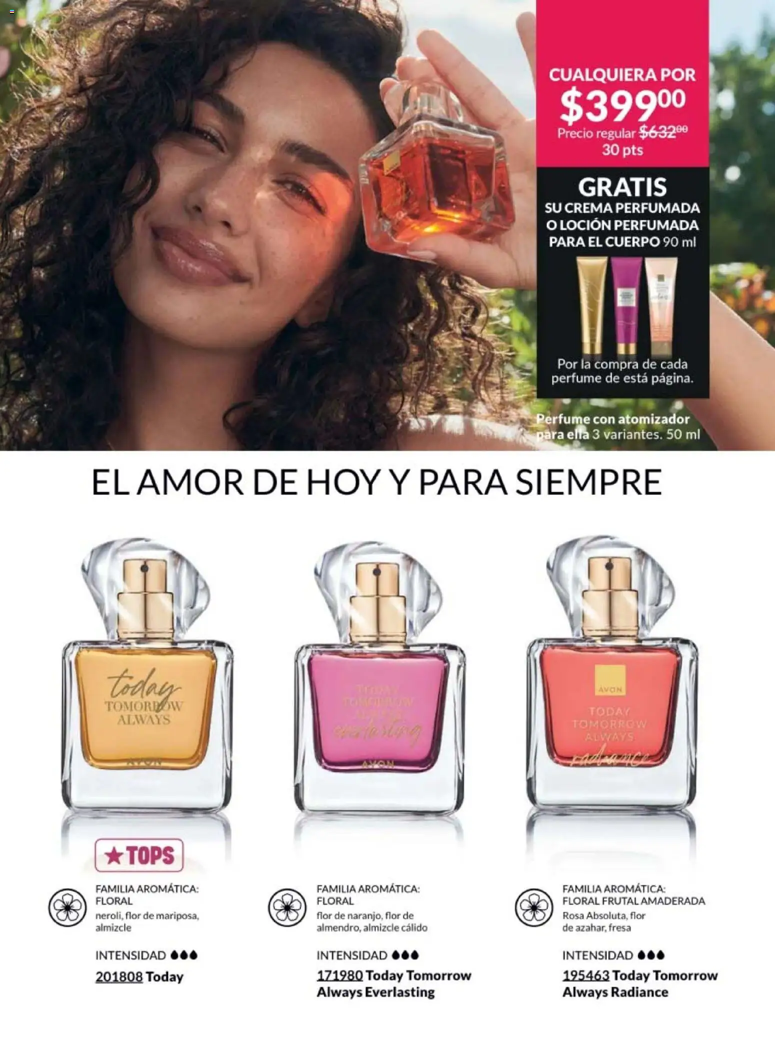 Nuevas ofertas de AVON válidas en toda la República Mexicana desde el 20/02/2026. ¡Encuentra las mejores ofertas en AVON campaña 4 2026! | Página: 83 | Productos: Fresa, Crema, Loción, Perfume