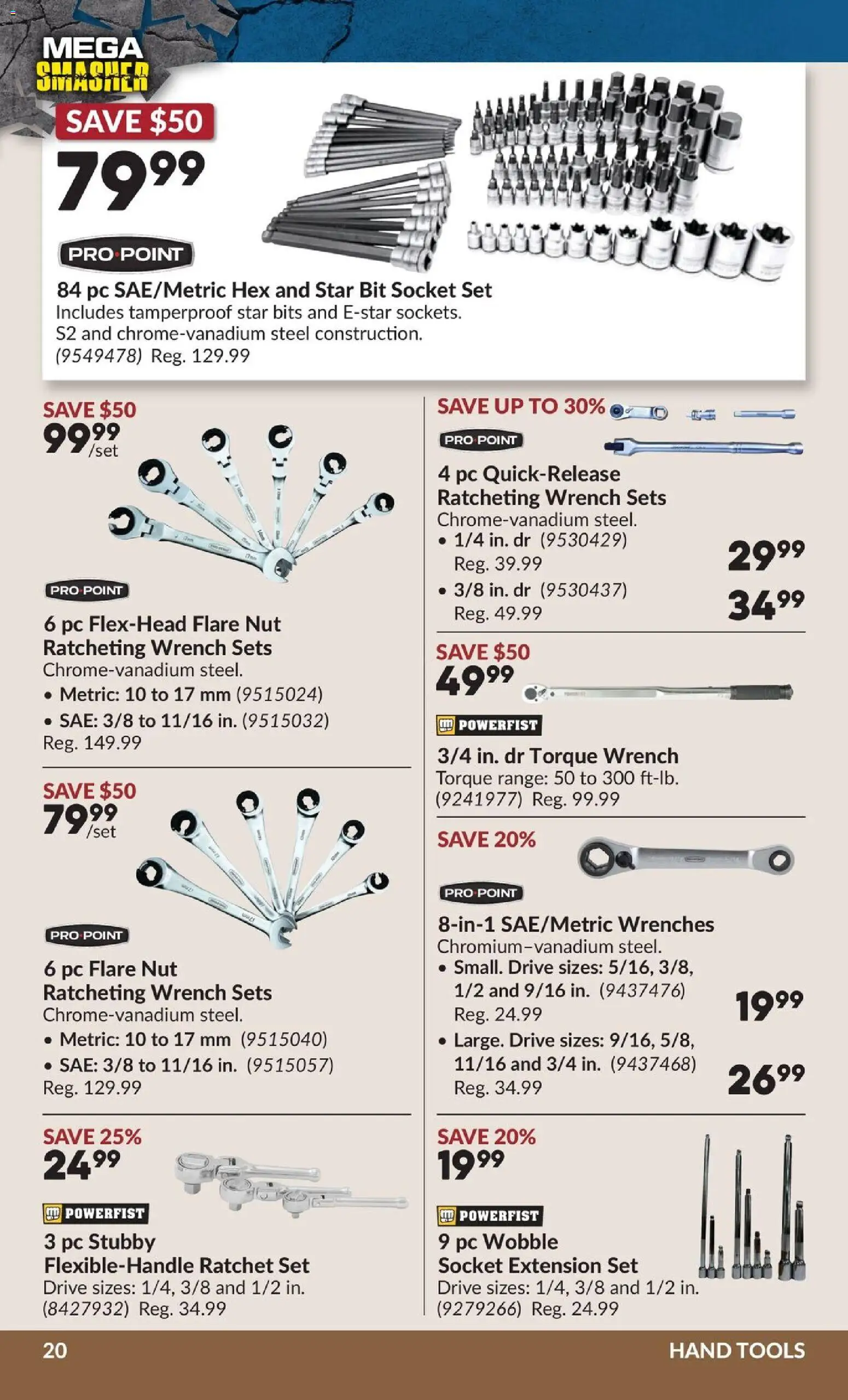 Princess Auto flyer valid from Sep 8, 2026 | Page: 23 | Products: PC, Hand tools, Tools, Socket