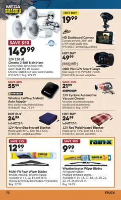 Preview of Princess Auto flyer - 2 Week Sale! from shop Princess Auto valid from Sep 8, 2026 | Page: 74 | Products: Camera, Adapter, Vacuum cleaner, Blanket