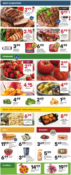 Preview of Coborn's weekly ads valid from 07/08/2026 | Page: 2 | Products: Bakery, Bread, Salad, Seafood